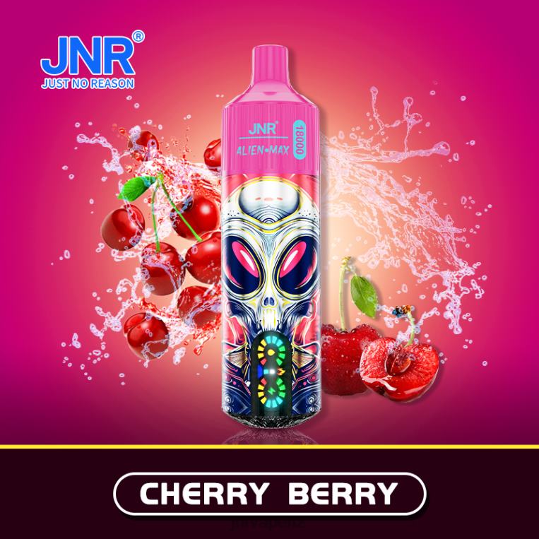 JNR Vape NZ - JNR ALIEN MAX Cherry Berry JBNL226