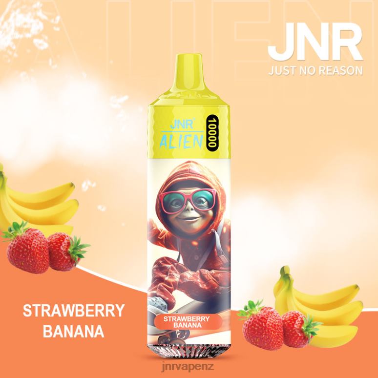 JNR Vape NZ - Strawberry Banana JNR ALIEN BZ6XF152