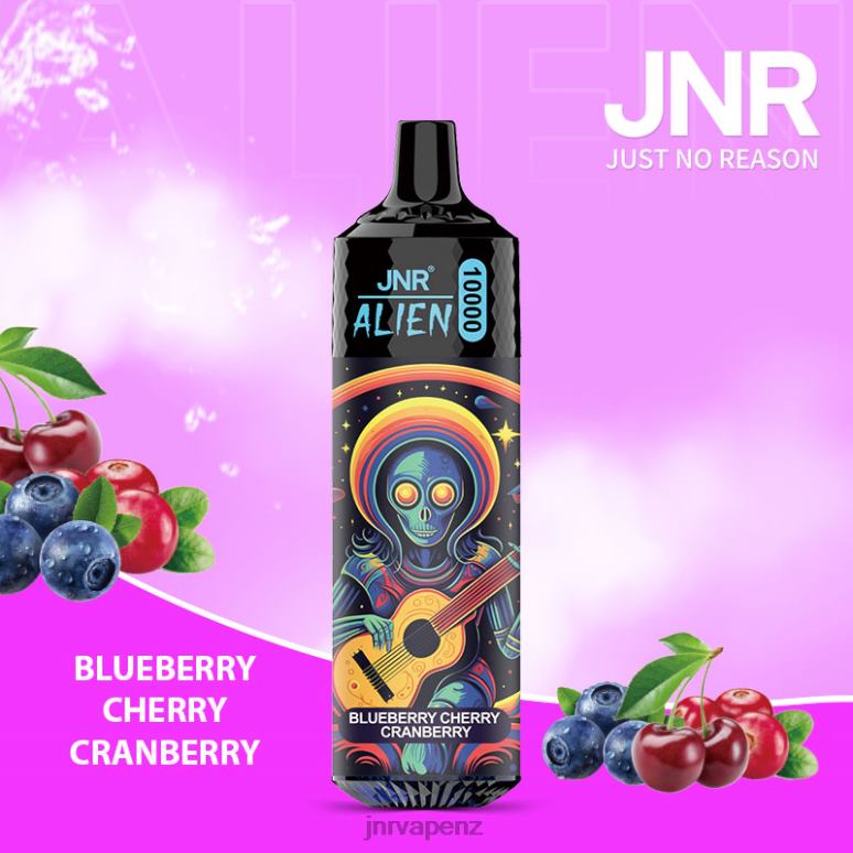 JNR Vape Nicotine Content - Blueberry Cherry Cranberry JNR ALIEN BZ6XF154