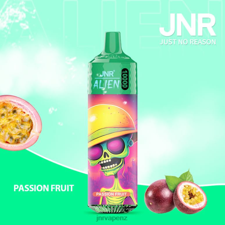 JNR Vape Nicotine Content - Passion Fruit JNR ALIEN BZ6XF134