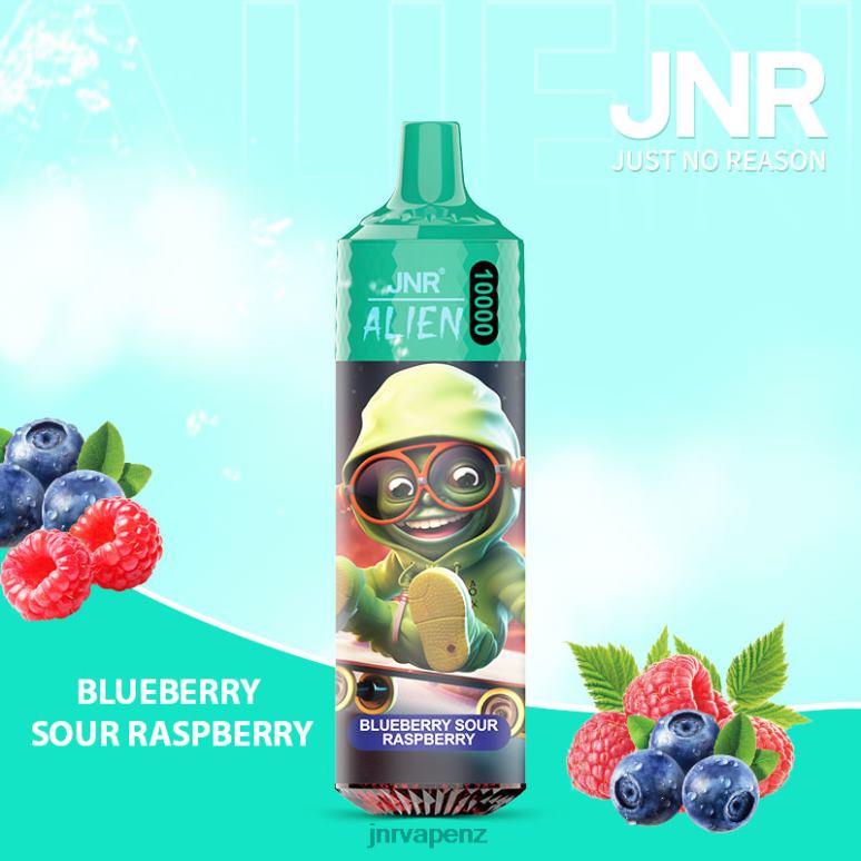 JNR Vape Review - Blueberry Sour Raspberry JNR ALIEN BZ6XF158