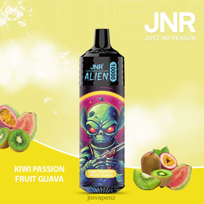 JNR Vape Wellington - Kiwi Passion Fruit Guava JNR ALIEN BZ6XF153
