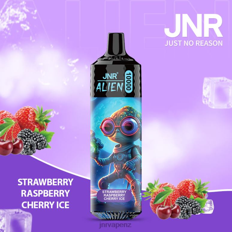 JNR Vapes Factory - Strawberry Raspberry Cherry Ice JNR ALIEN BZ6XF155