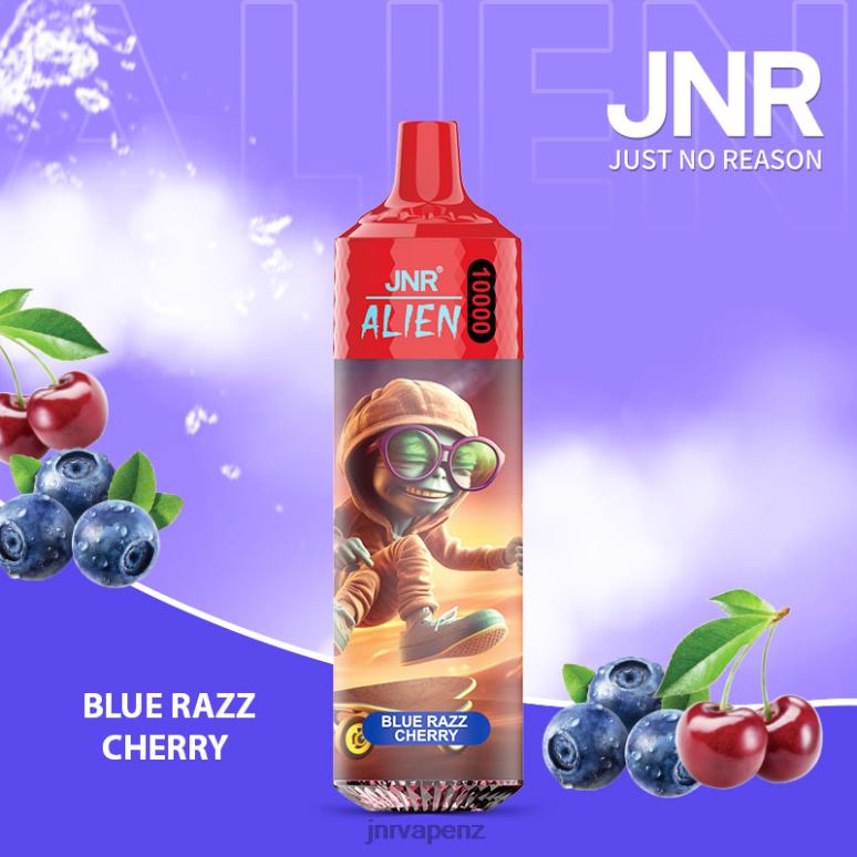JNR Vapes Website - Blue Razz Cherry JNR ALIEN BZ6XF140