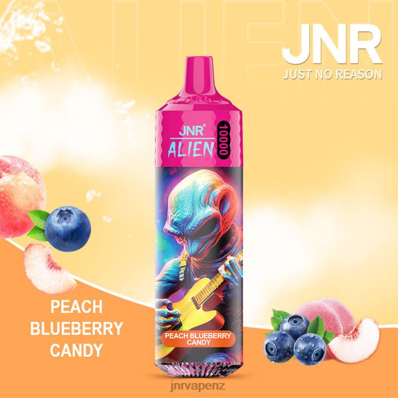 JNR Vapes Website - Peach Blueberry Candy JNR ALIEN BZ6XF150