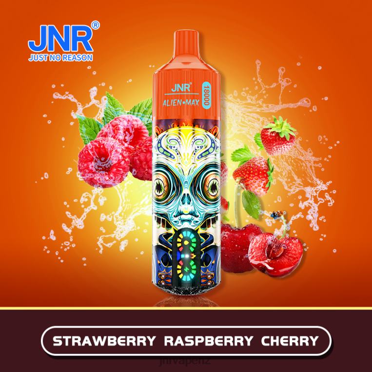 Jnr Vape Flavours - JNR ALIEN MAX Strawberry Raspberry Cherry JBNL223