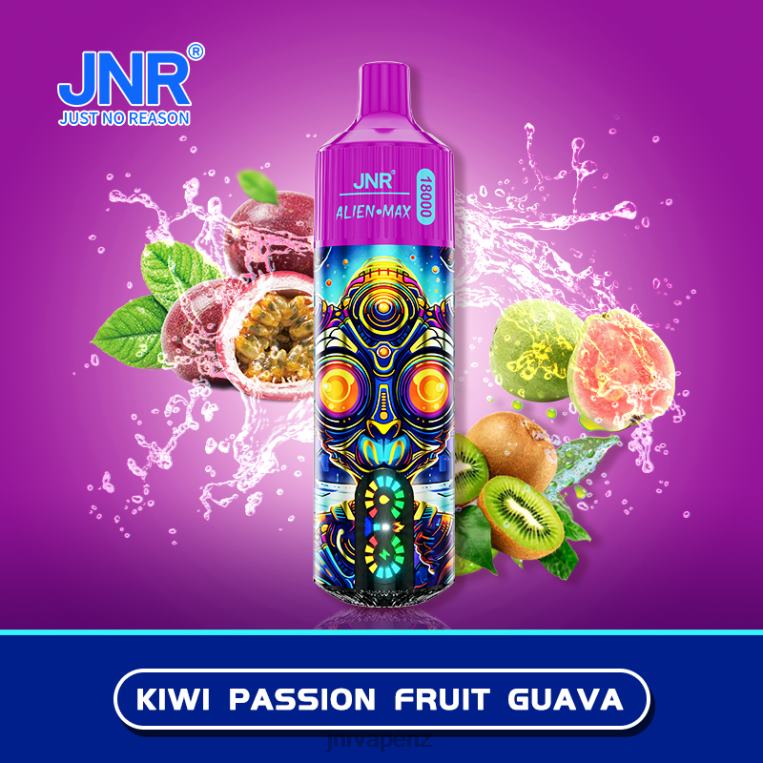 Jnr Vapes Website - JNR ALIEN MAX Kiwi Passion Fruit Guava JBNL234