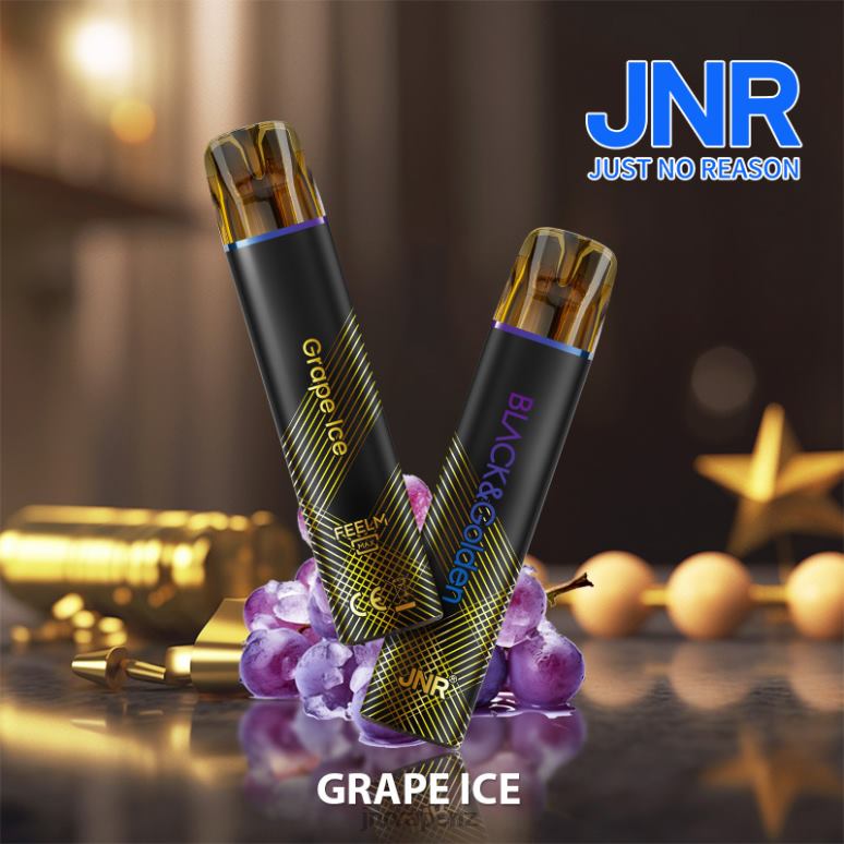 JNR Vape - Grape Ice JNR BLACK & GLODEN BZ6XF276