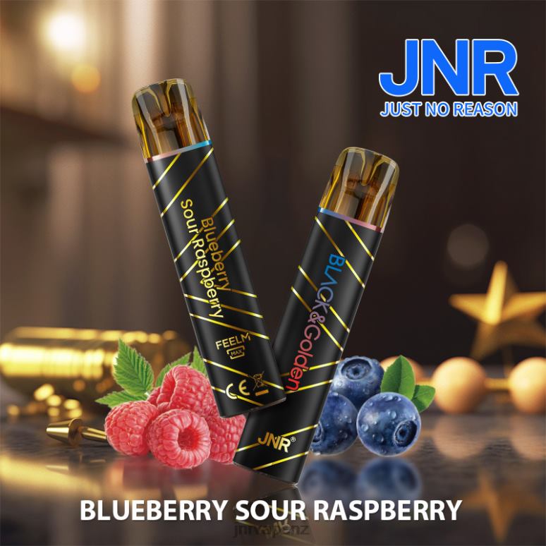 JNR Vape Nicotine Content - Blueberry Sour Raspberry JNR BLACK & GLODEN BZ6XF274