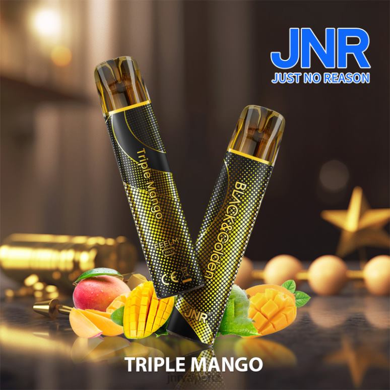 JNR Vapes Factory - Triple Mango JNR BLACK & GLODEN BZ6XF285