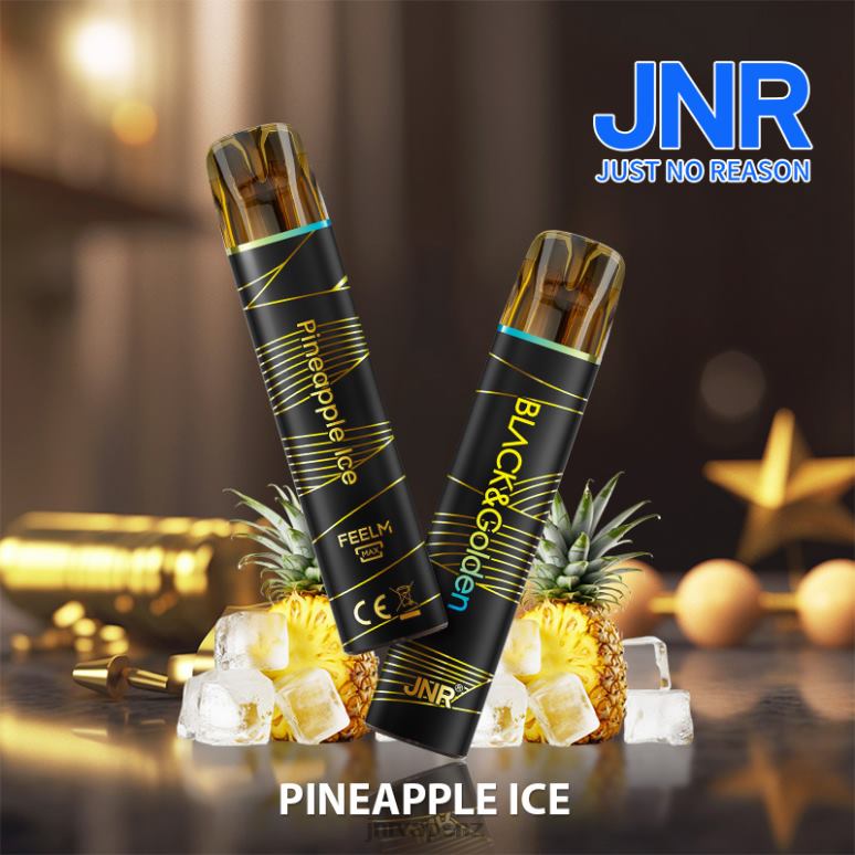 JNR Vapes Website - Pineapple Ice JNR BLACK & GLODEN BZ6XF280