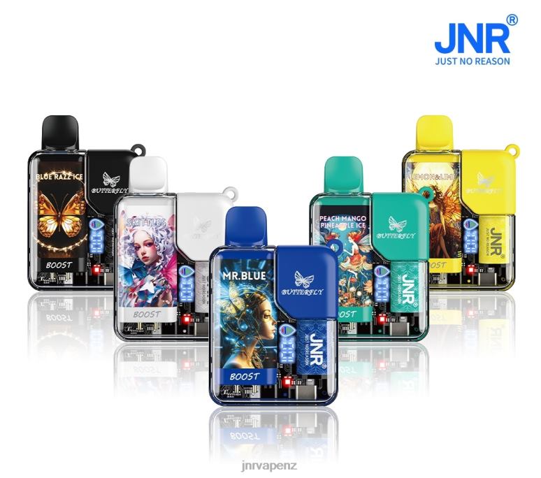 JNR Vape NZ - Blueberry Sour Raspberry JNR BUTTERFLY BZ6XF62