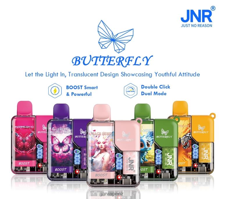 JNR Vape - Peach Berry JNR BUTTERFLY BZ6XF66
