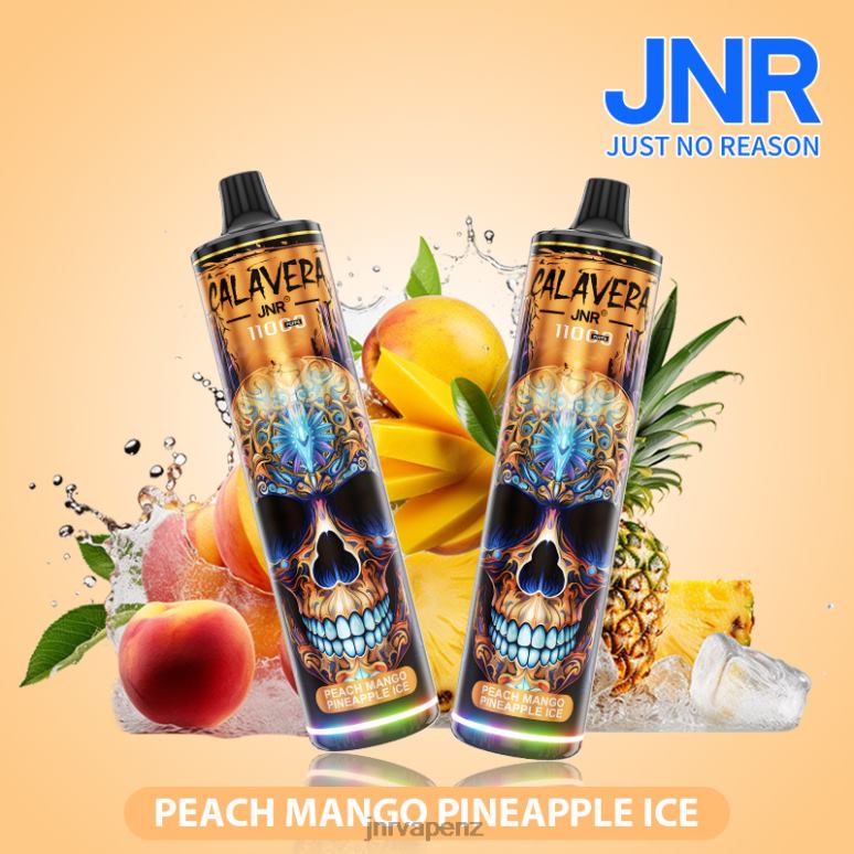 JNR Vape Nicotine - Peach Mango Pineapple Ice JNR CALAVERA BZ6XF301