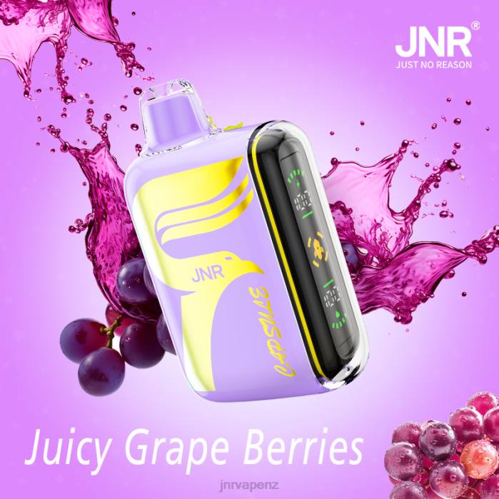 JNR Disposable Vape - JNR CAPSULE Juicy Grape Berries PJBL63