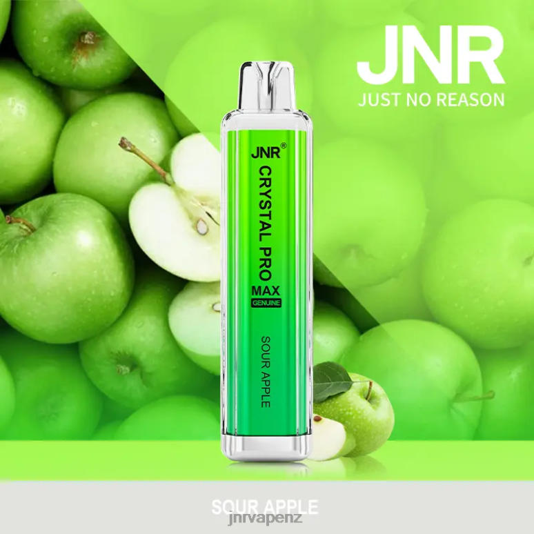 JNR Vape Review - Sour Apple JNR CRYSTAL PROMAX BZ6XF318