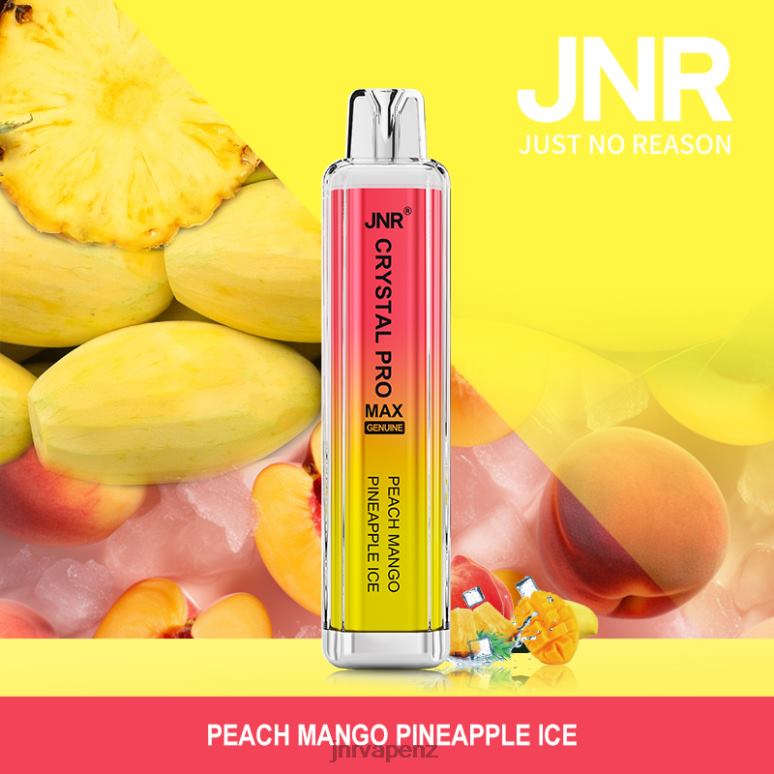 JNR Vapes Website - Peach Mango Pineapple Ice JNR CRYSTAL PROMAX BZ6XF340