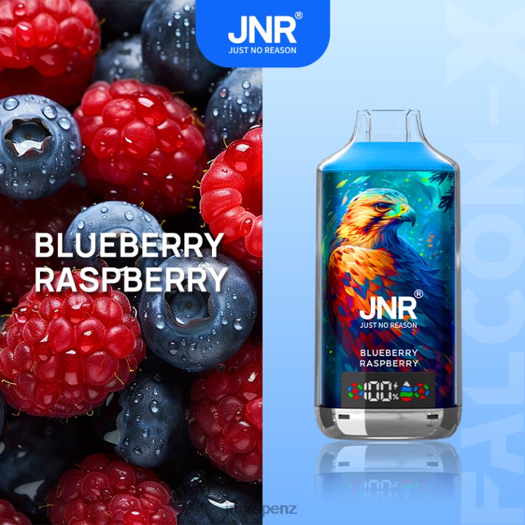 JNR Vape NZ - JNR FALCON X Blueberry Raspberry JBNL22