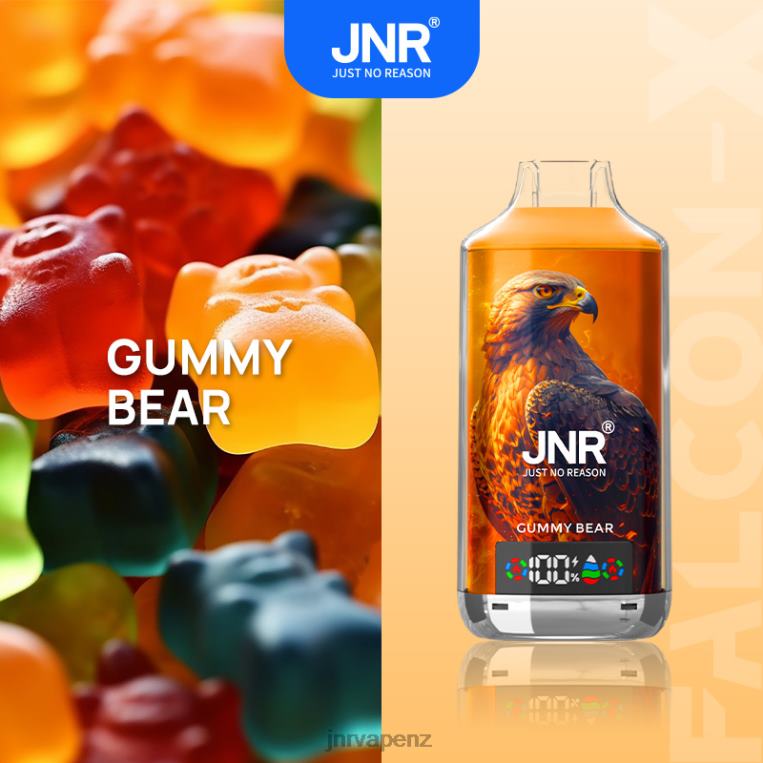 JNR Vape NZ - JNR FALCON X Gummy Bear JBNL214