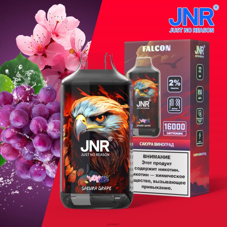 JNR Vape - Sakura Grape without Fruits JNR FALCON BZ6XF226