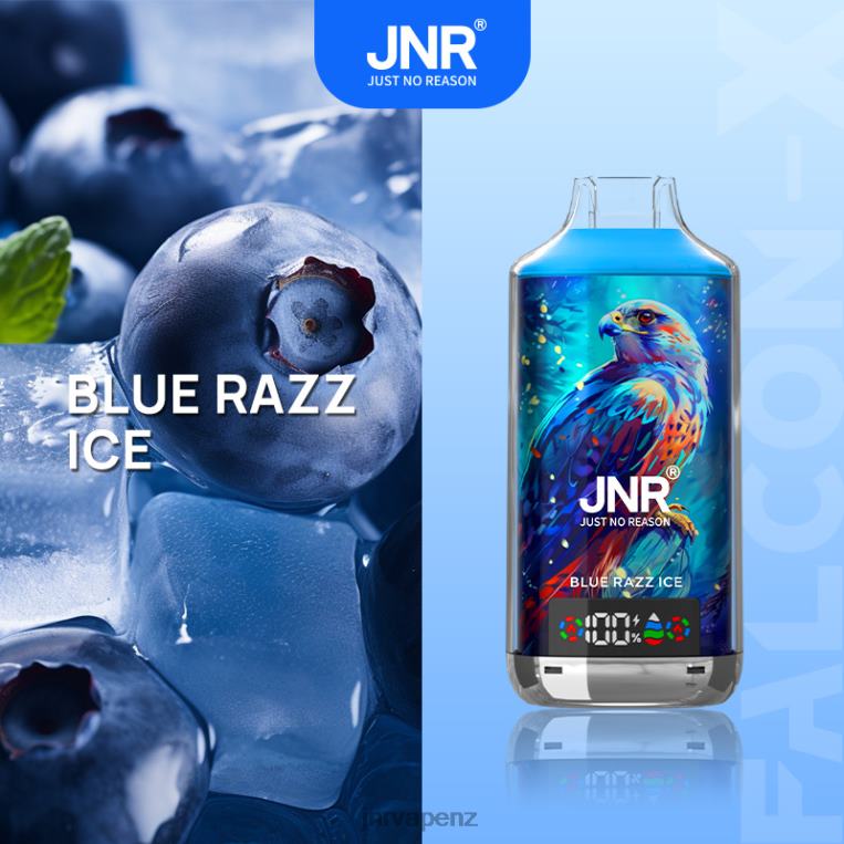 Jnr Vape Nicotine - JNR FALCON X Blue Razz Ice JBNL21
