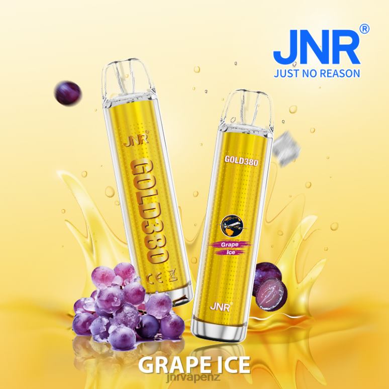 JNR Vape Nicotine - Grape Ice JNR GOLD380 BZ6XF51