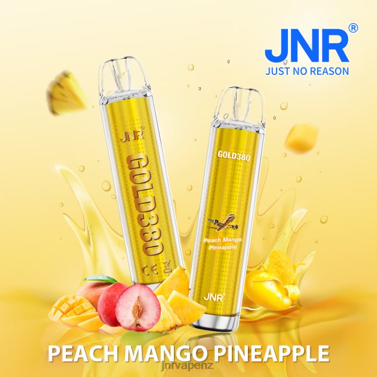 JNR Vape - Peach Mango Pineapple JNR GOLD380 BZ6XF56