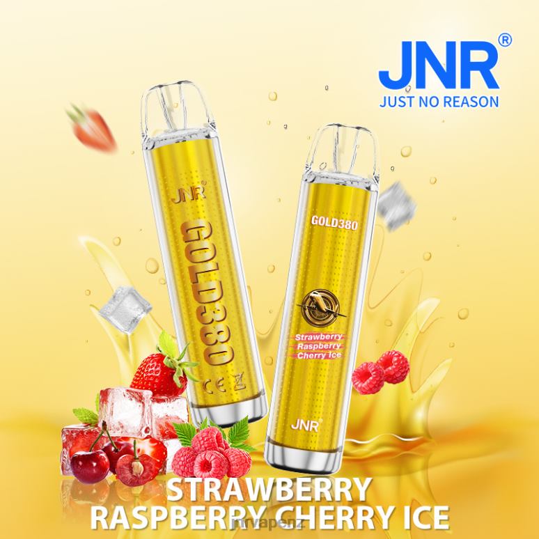 JNR Vape Shop - Strawberry Raspberry Cherry Ice JNR GOLD380 BZ6XF39