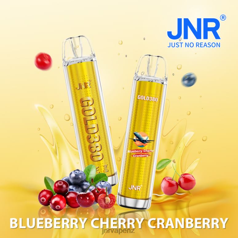 JNR Vape Wellington - Blueberry Cherry Cranberry JNR GOLD380 BZ6XF43