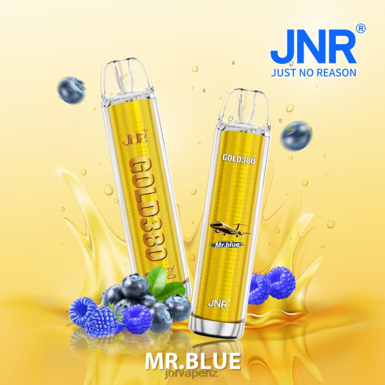 JNR Vapes Website - Mr.Blue JNR GOLD380 BZ6XF40