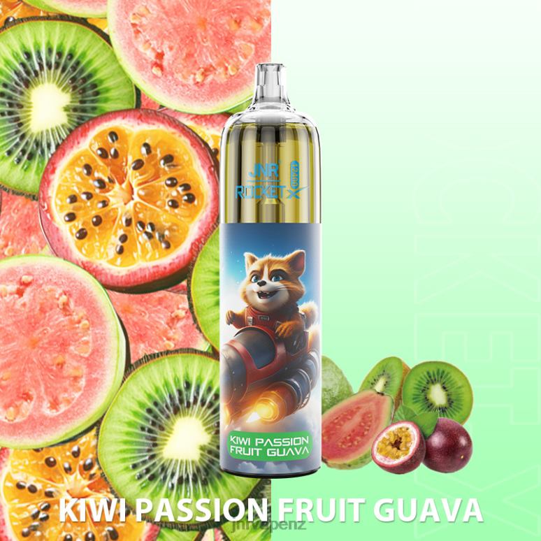 JNR Vape Wellington - Kiwi Passion Fruit Guava JNR ROCKET-X BZ6XF123
