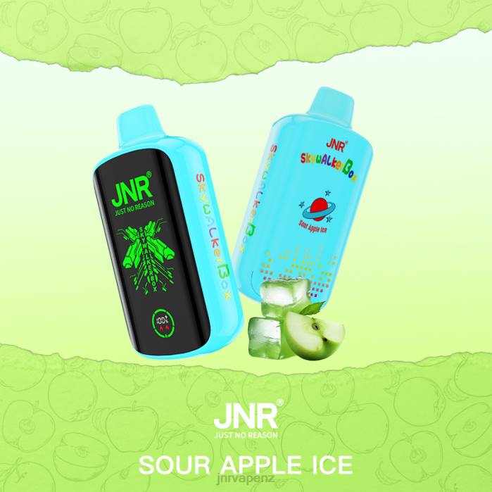JNR Vape Nicotine Content - JNR SKYWALKER BOX Sour Apple Ice PJBL43