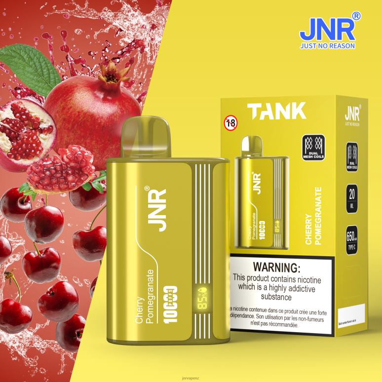 JNR Vape Nicotine - Cherry Pomegranate JNR TANK BZ6XF21
