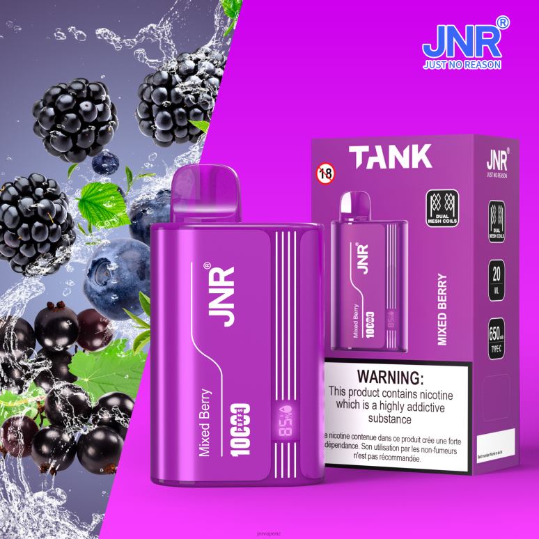 JNR Vape Nicotine Content - Mixed Berry JNR TANK BZ6XF24