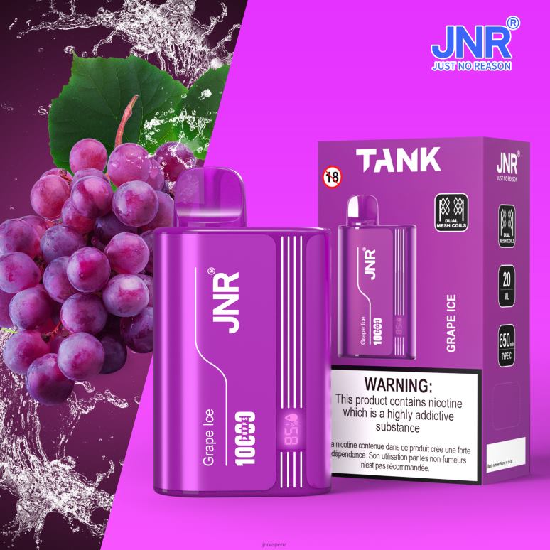 JNR Vape Nicotine - Grape Ice JNR TANK BZ6XF31