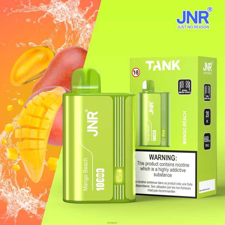 JNR Vapes Website - Mango Beach JNR TANK BZ6XF30