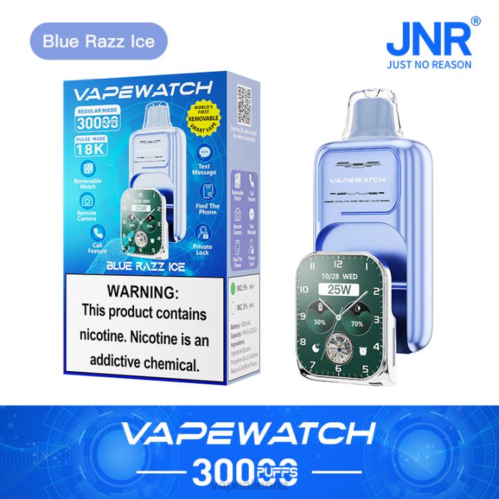 JNR Vape Flavours - JNR Vape Watch Blue Razz Ice 060611
