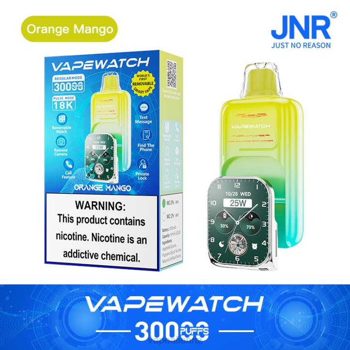 JNR Vape NZ - JNR Vape Watch Orange Mango 06062