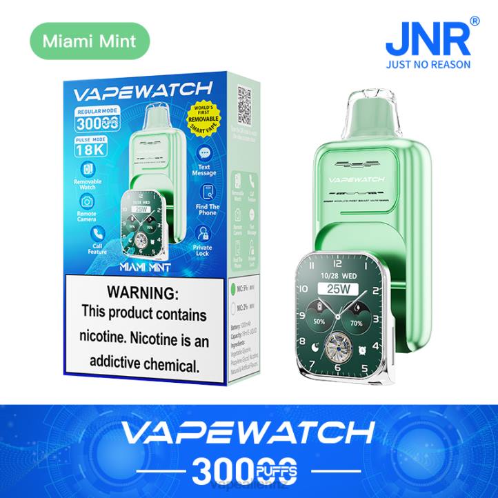 JNR Vape Review - JNR Vape Watch Miami Mint 06068