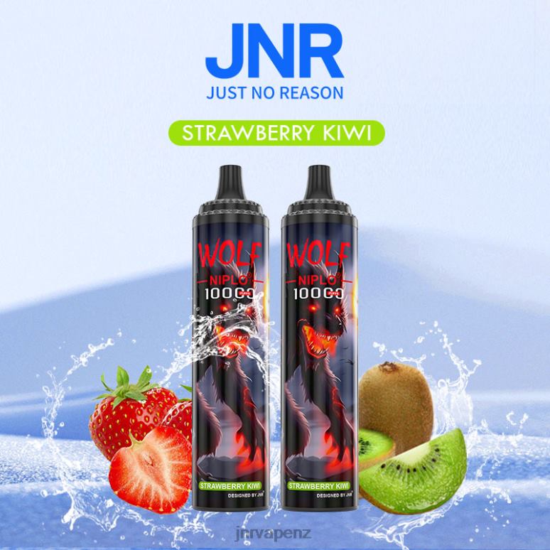 JNR Vape Nicotine - Strawberry Kiwi JNR WOLF NIPLO BZ6XF361