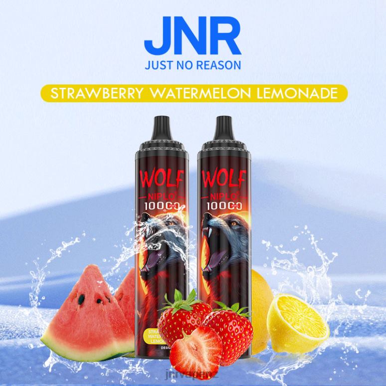 JNR Vape Price - Strawberry Watermelon Lemonade JNR WOLF NIPLO BZ6XF357