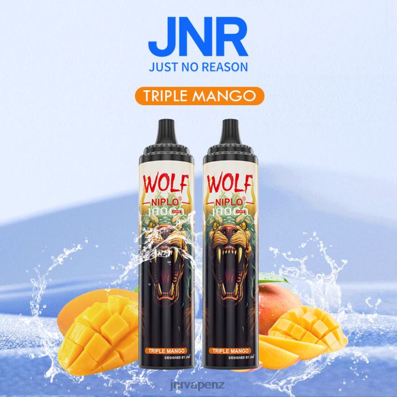 JNR Vape Review - Triple Mango JNR WOLF NIPLO BZ6XF348