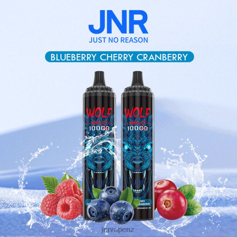 JNR Vape Shop - Blueberry Cherry Cranberry JNR WOLF NIPLO BZ6XF359