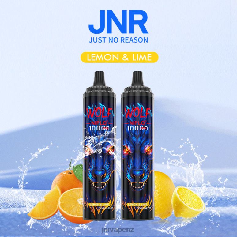 JNR Vape Wellington - Lemon & Lime JNR WOLF NIPLO BZ6XF343