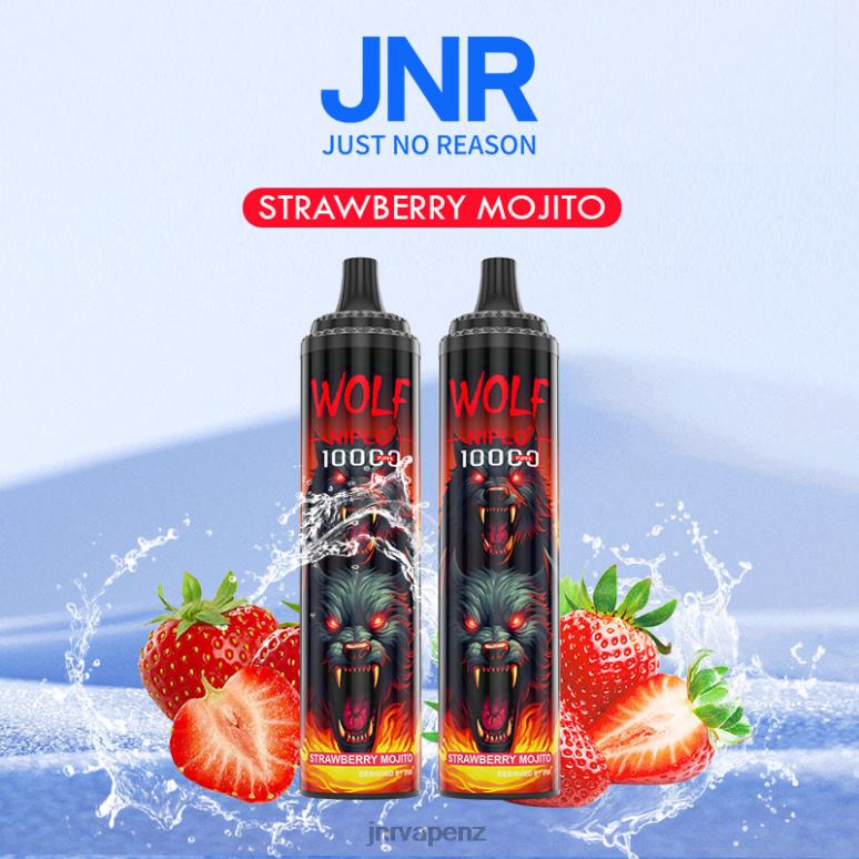 JNR Vapes Factory - Strawberry Mojito JNR WOLF NIPLO BZ6XF355