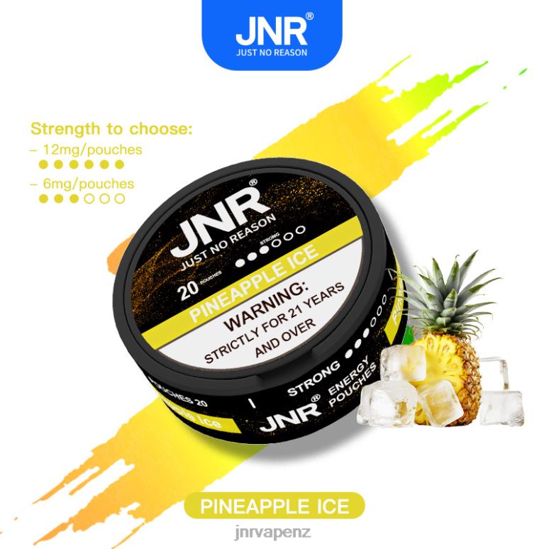 JNR Vape Shop - Pineapple Ice JNR ENERGY POUCHES BZ6XF99